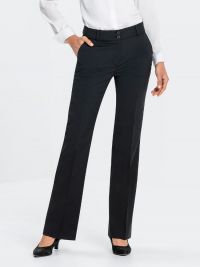 Damen Stoffhose Bootcut Schwarz, ideal für Büro, Empfang oder Messeauftritt